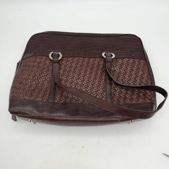 Coldwater Creek Brown Briefcase/Laptop Bag - Picture 2 of 12